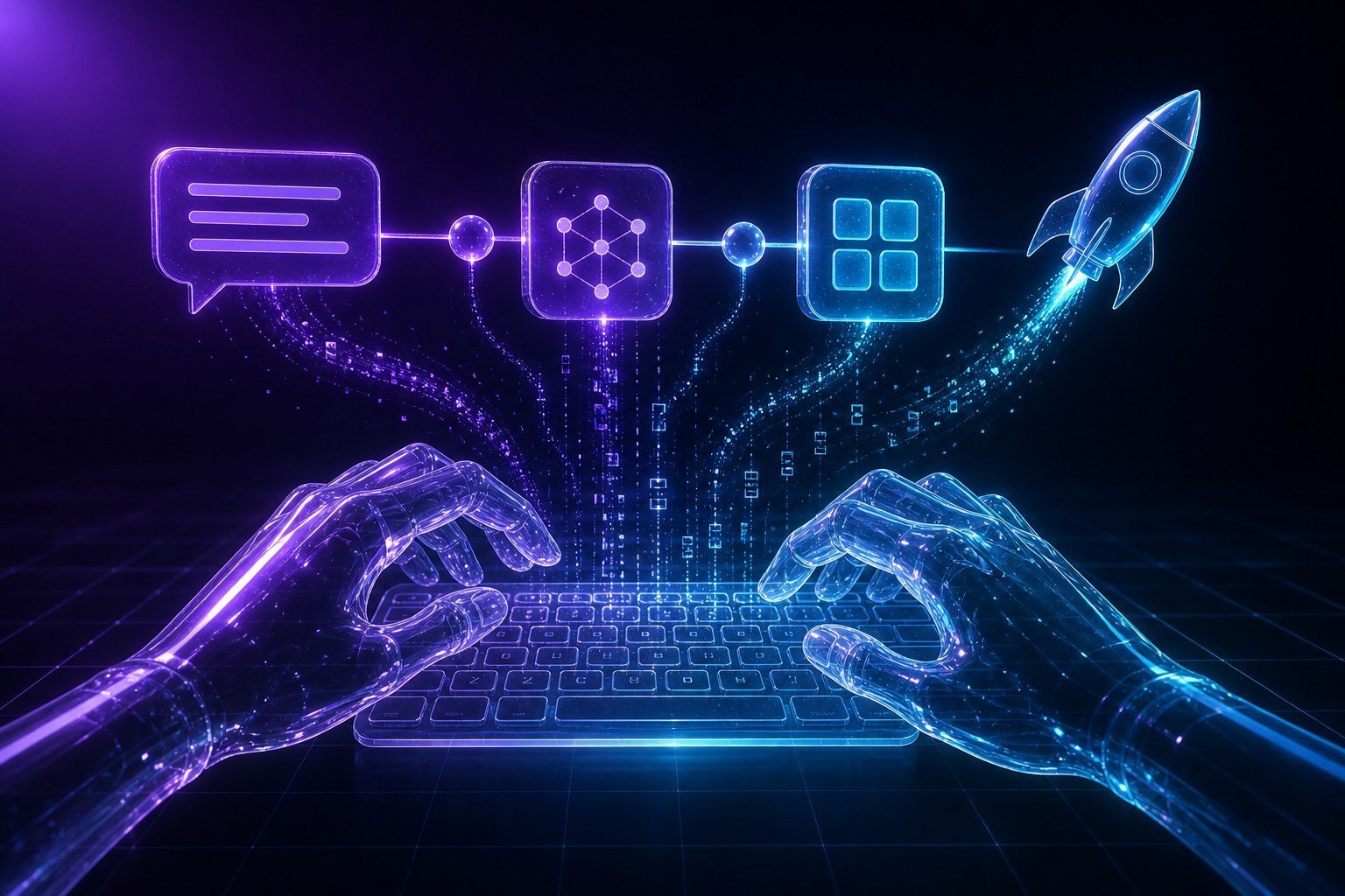 Vibe coding — turning prompts into published apps